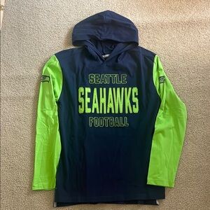Seattle Seahawks Football shirt with hood